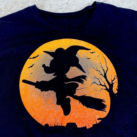 Halloween Mickey Mouse T-shirt Girls Large‎ - Picture 3 of 4